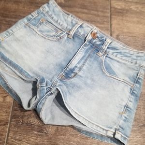 American eagle jean shorts